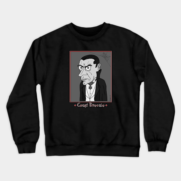 Dracula (Bela Lugosi) Crewneck Sweatshirt by Gregg.M_Art